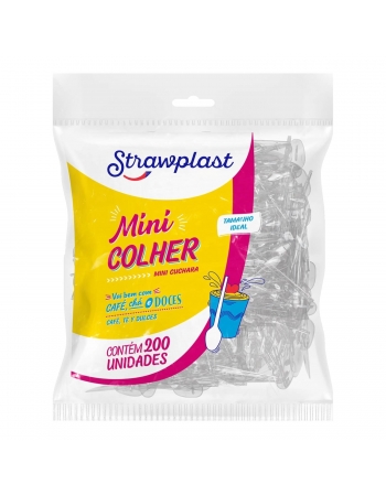 MINI COLHER CRISTAL CSC-633- STRAWPLAST - [231]