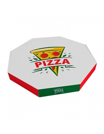 FORMA PIZZA OCTOGONAL 35CM C/25 UN