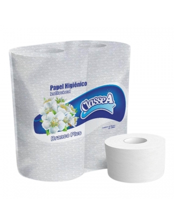 PAPEL HIG. ROLAO 8X240MTS BRANCO PLUS - CLASSE A