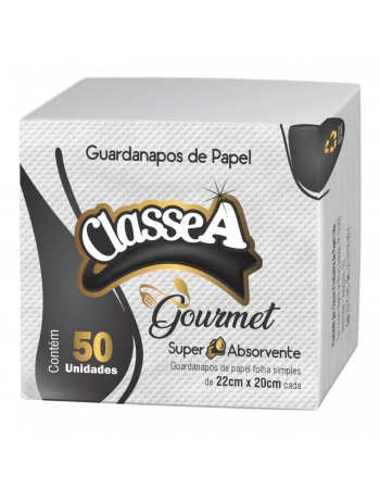 GUARDANAPO 20X22 CREPADO GOURMET C/3600 - CLASSE A