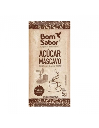 Sachet Açúcar Mascavo - BOM SABOR