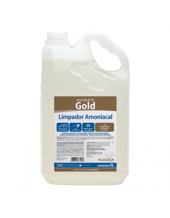 Gold Limpador Amoniacal 5L - AUDAX