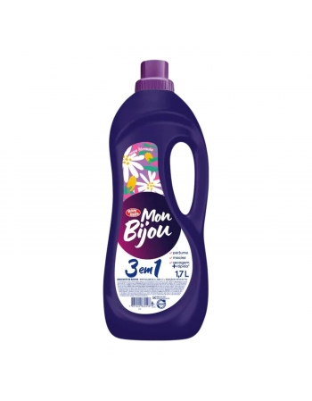 Amaciante Mon Bijou 3 em 1 Roxo 1,7L