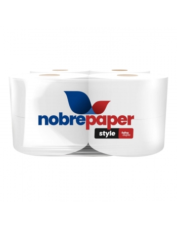 PAPEL HIG. ROLAO F. DUPLA 8X250MTS - NOBRE STYLE 330018/30018