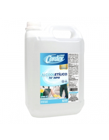 Álcool Desinfetante 5L - CORDEX