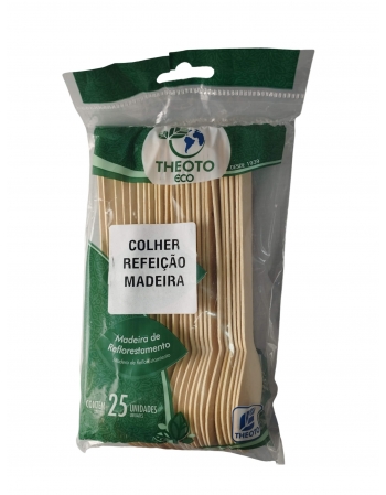 COLHER REFEICAO MADEIRA - THEOTO