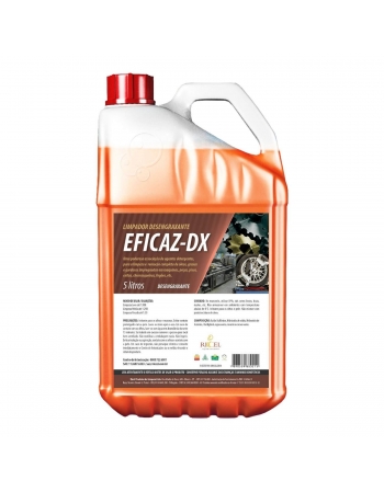 Limpador Desengraxante Eficaz-DX 5L - RICCEL