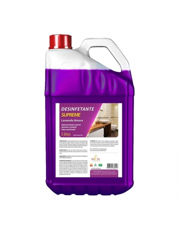 RIC- SUPREME DESINFETANTE LAVANDA AMORE 5LT- RICCEL