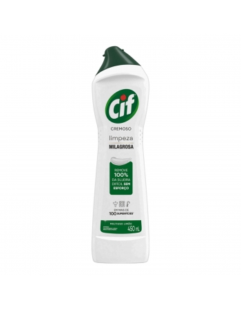 Desengordurante CIF Cremoso Limão 450mL