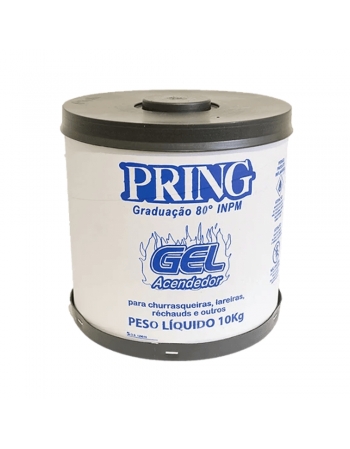 Álcool em Gel 10Kg - PRING